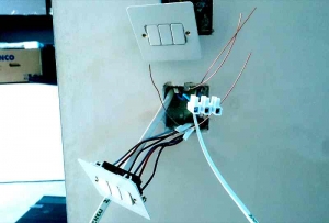 2nd fix switch wiring