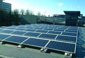 east west commercial pv installation