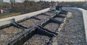 Solar PV and battery storage installation in London