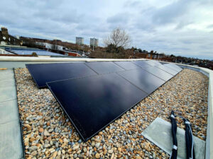 flat roof solar panels scaled