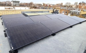 Flat Roof PV Installation