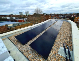 Solar Installation flat roof