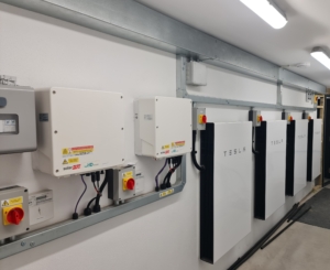 SolarEdge and Tesla Powerwall installation
