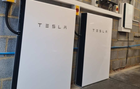 2x tesla powerwalls installed in hemel hampstead