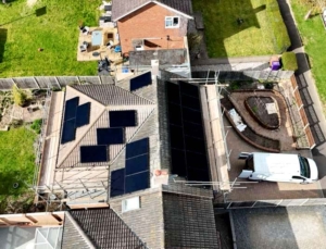 Aiko 480W solar solar panels installation hitchin