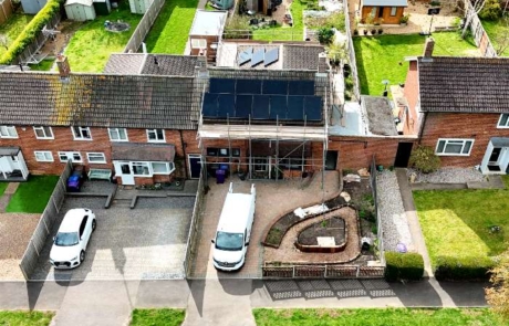 residential solar installation hitchin